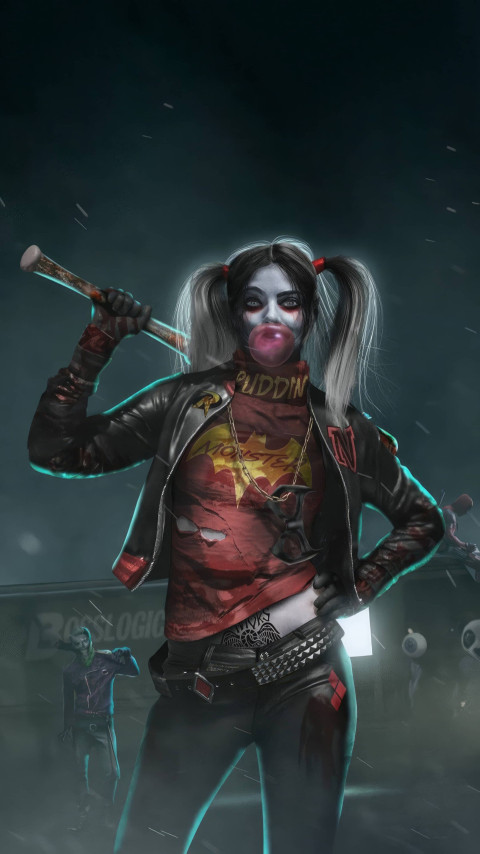 Trendy Harley Quinn Mobile Wallpaper for Your Mobile