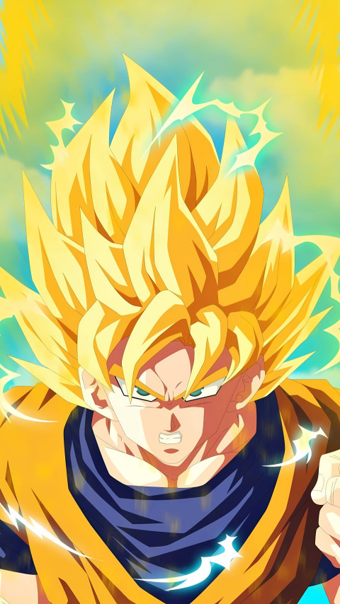 4K Goku Ultra Instinct Close Up Mobile