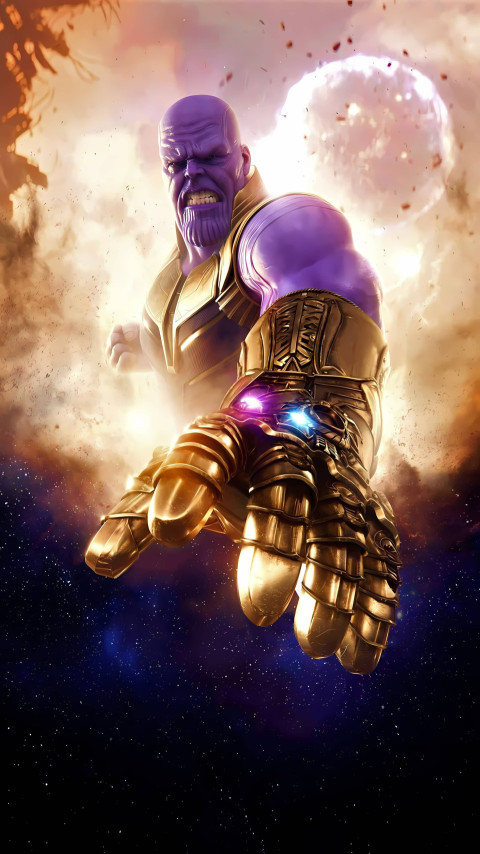 Top Avengers Thanos Mobile Wallpaper for Your Phone