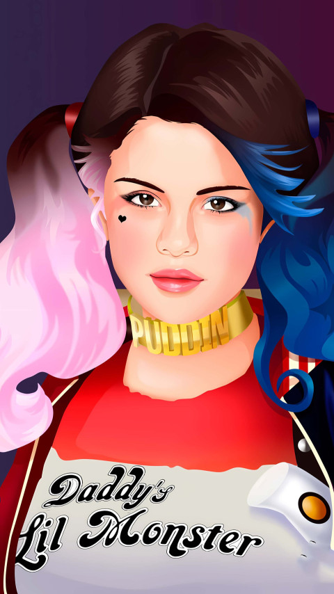 Selena Gomez As Harley Quinn Image