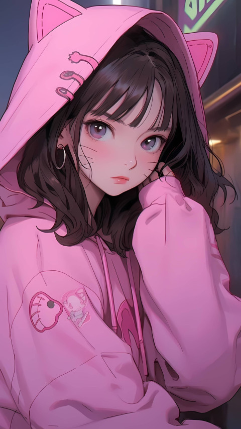 Cute and Pastel Pink Wallpaper for Phone