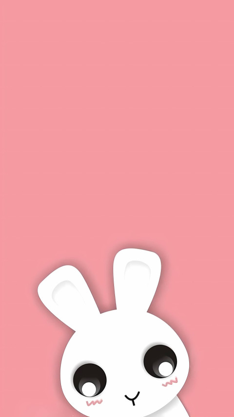 Adorable Pink Phone Wallpaper for Trendy Mobile Device 4K