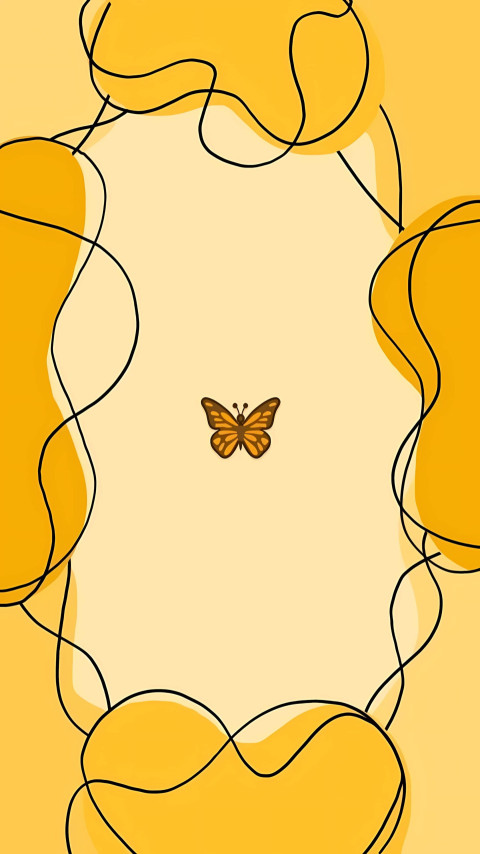 Yellow iPhone Wallpaper for a Cheerful Touch