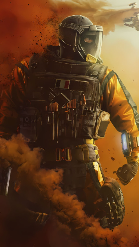 Rainbow Six Siege Phone 4K Graphic