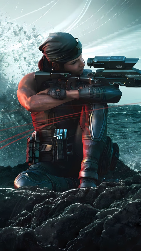 Fierce Rainbow Six Siege iPhone Art