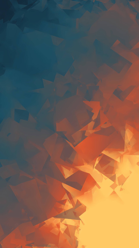 Minimal Yellow Aesthetic iPhone Wallpaper