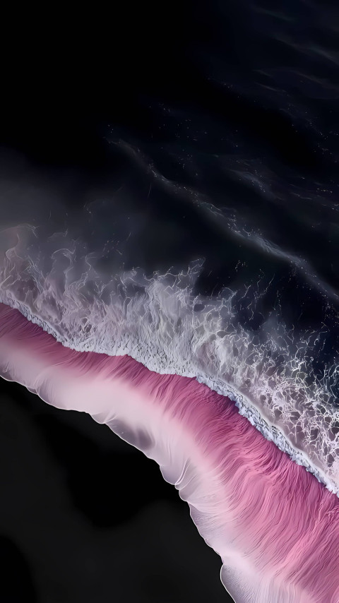 Refreshing Wave Phone Wallpaper for Your Device