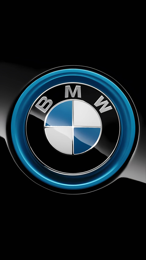Logo of BMW Mobile 4K Wallpaper