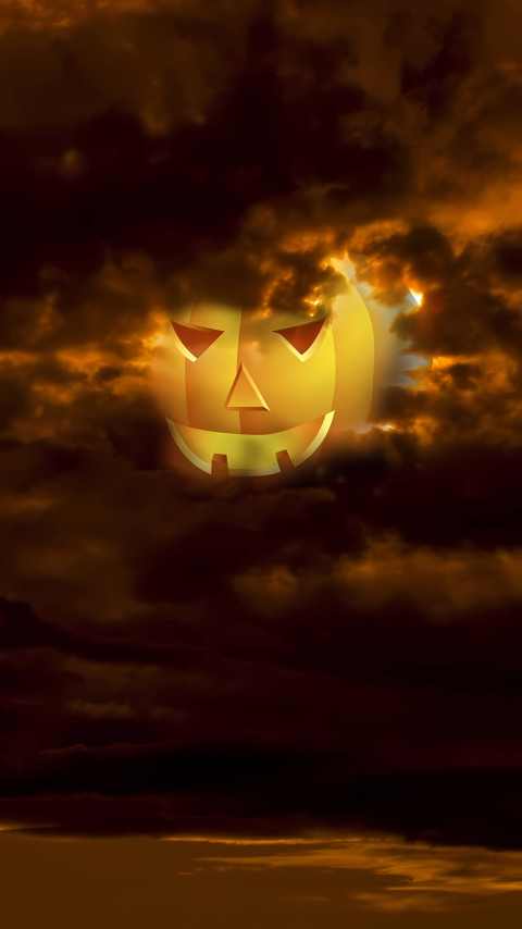Gothic Halloween Mobile Wallpaper 4K