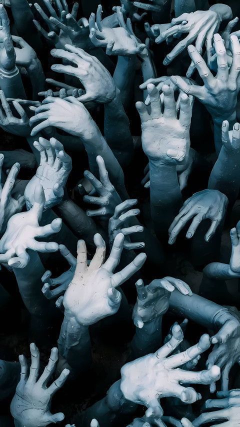 Spooky Hands Picture Wallpaper