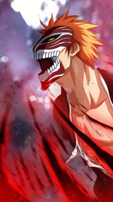 Bleach Strong Fight Phone Wallpaper