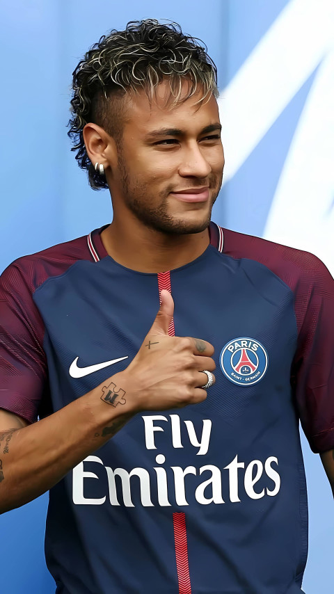 Neymar Smile Phone Wallpaper