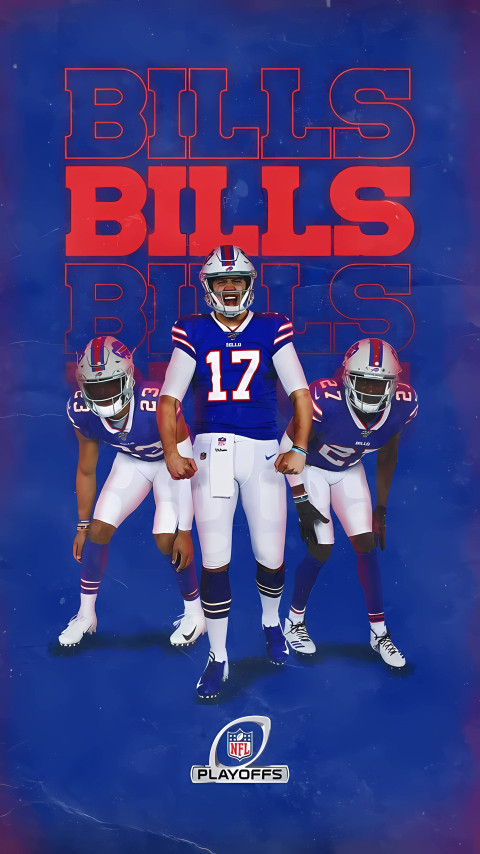 Josh Allen Bills 2020 Playoffs Wallpaper
