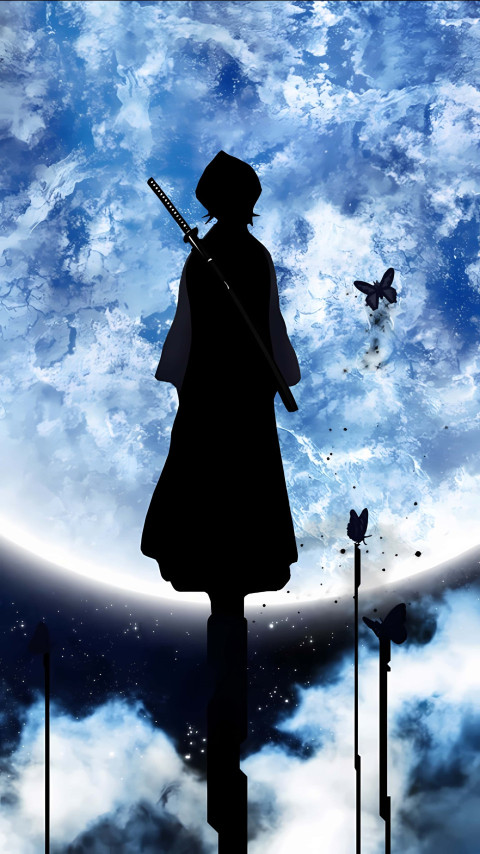 Bleach Manga Art Mobile Wallpaper