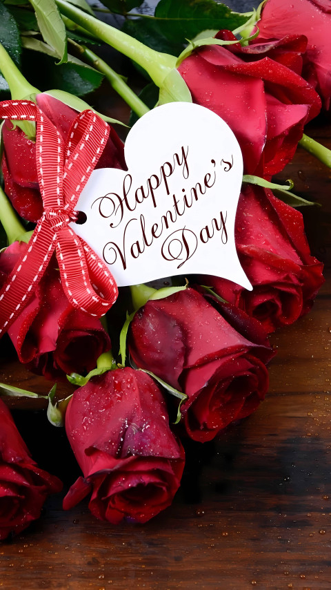 Valentine Day Mobile Wallpaper for iPhone
