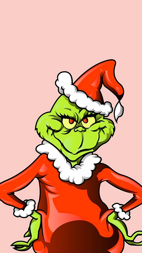 Brighten Your Screen with The Grinch Mobile Wallpaper