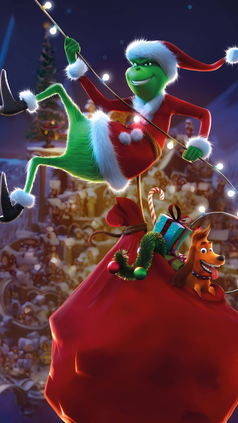 Festive The Grinch Mobile Wallpaper for Your Phone