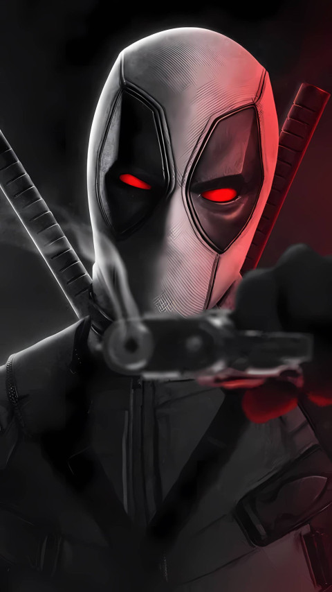 Cool Deadpool Mobile Background