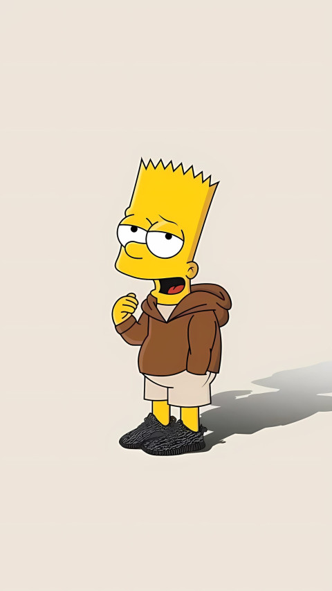 Bart Simpson's Imagination Brave New Wallpaper 4K