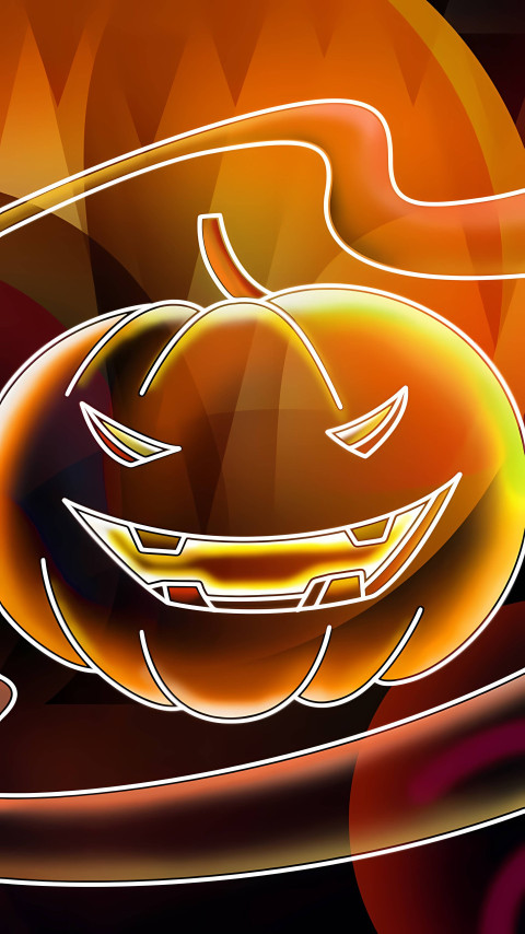 Chic Halloween Aesthetic 4K Wallpaper