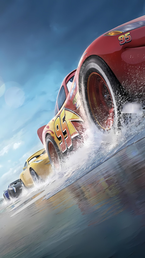 Lightning McQueen iPhone Speed Wall
