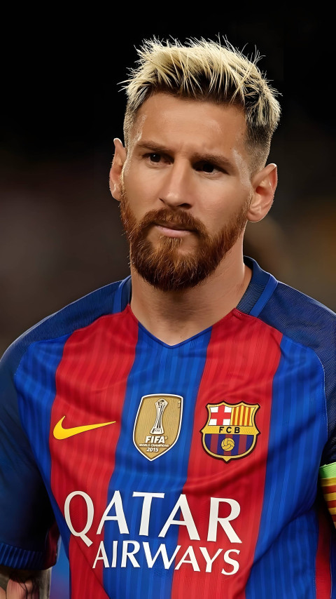 4K Messi Mobile Background