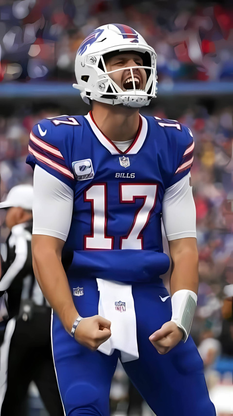 Josh Allen High-Resolution Wallpaper