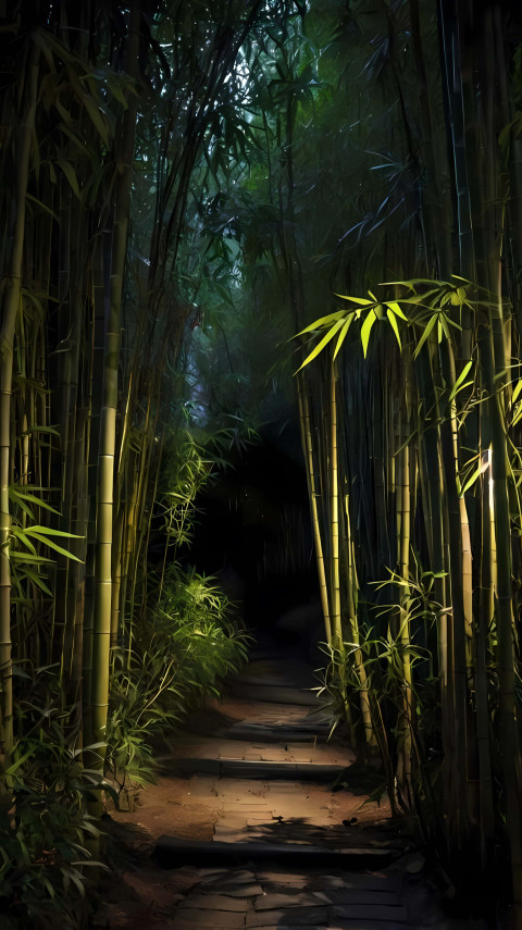 Wild Jungle Adventure with Dense Green Forest