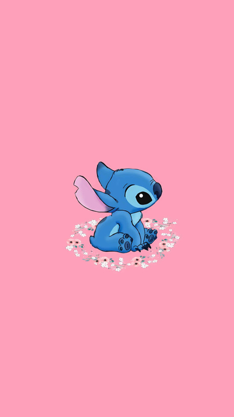 Cute Stitch 4K Background for Mobile