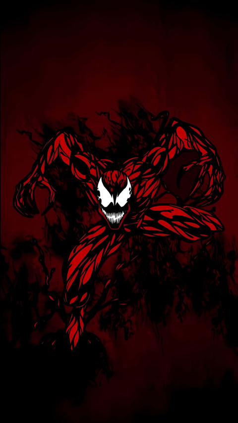 Venom in Symbiote Armor Wallpaper 4K