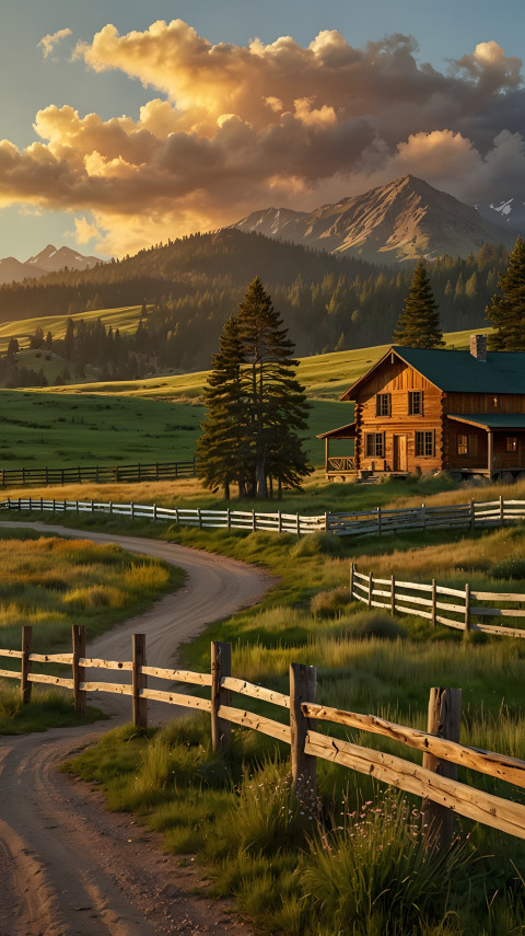 Epic Fantasy Scene Mobile Image