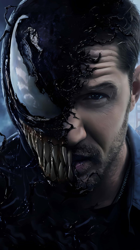 Venom and Carnage 4K Wallpaper