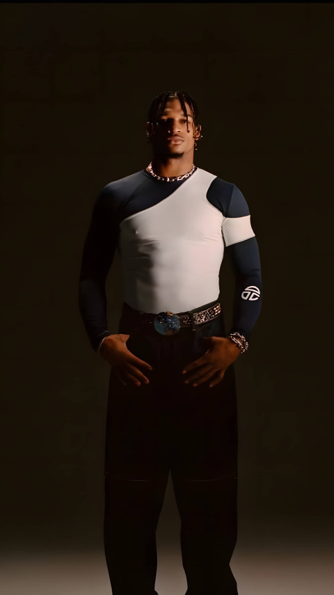 Ja'Marr Chase Phone Wallpaper for iPhone and Android