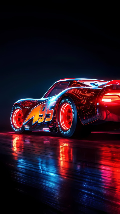 Lightning McQueen Phone HD Picture