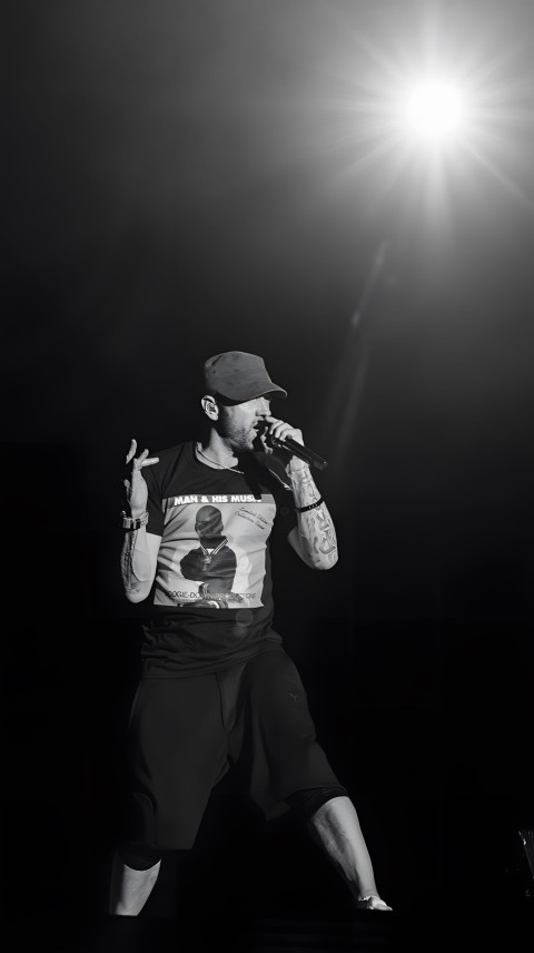 Eminem Image Wallpaper in 4K for Android