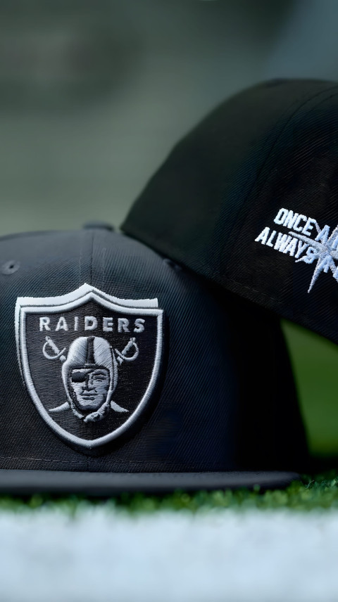4K Las Vegas Raiders Cap Wallpaper for Your Phone