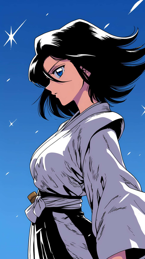 Bleach Stunning Look Mobile Wallpaper