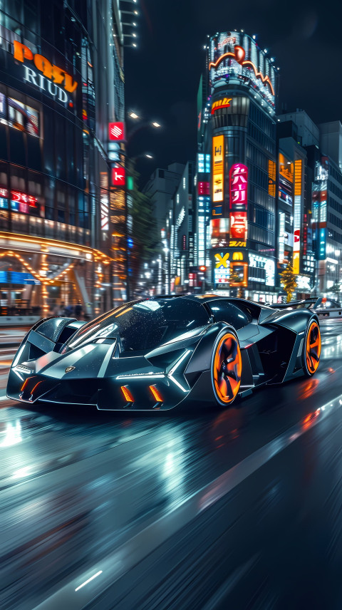 Lamborghini Photo Shoot Mobile Image