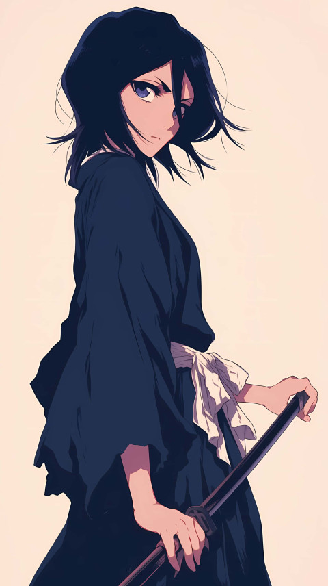 Bleach Cool Shadow Mobile Wallpaper