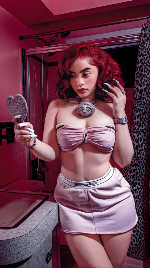 Ice Spice Energetic Stage Shot for Phone