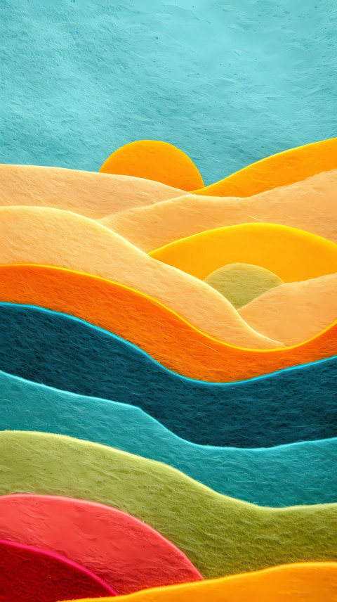 Colorful Kids Wallpaper for Your Mobile Screen