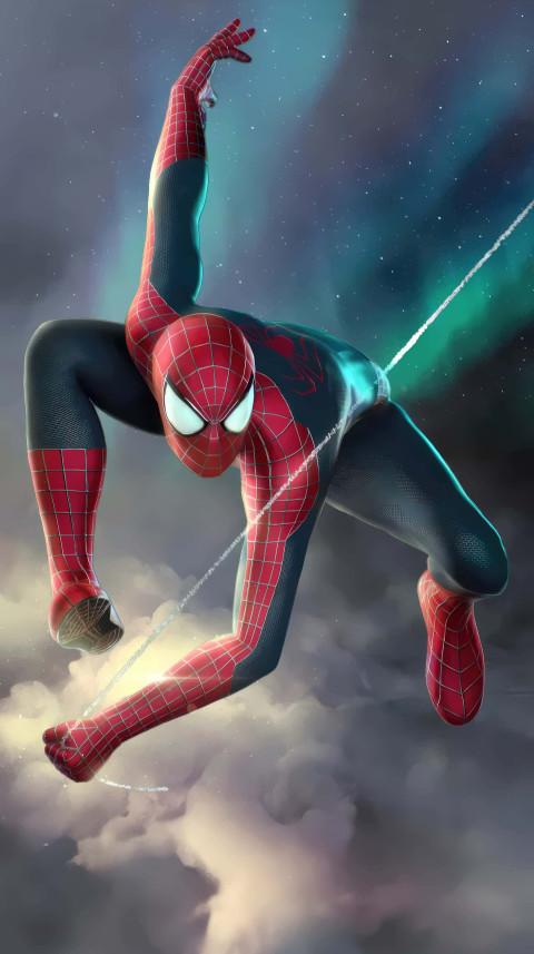 Marvel Spiderman Hero Pose Wallpaper in HD