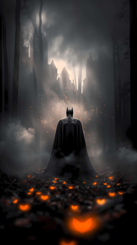 Vintage Batman Artwork Wallpaper