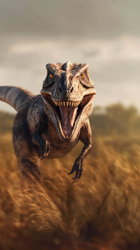 Dinosaur Image in Jump Setting