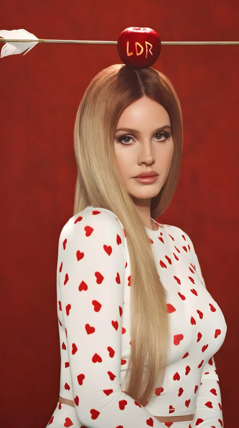 Gorgeous Lana Del Rey Retro Style 4K Photo for Phone
