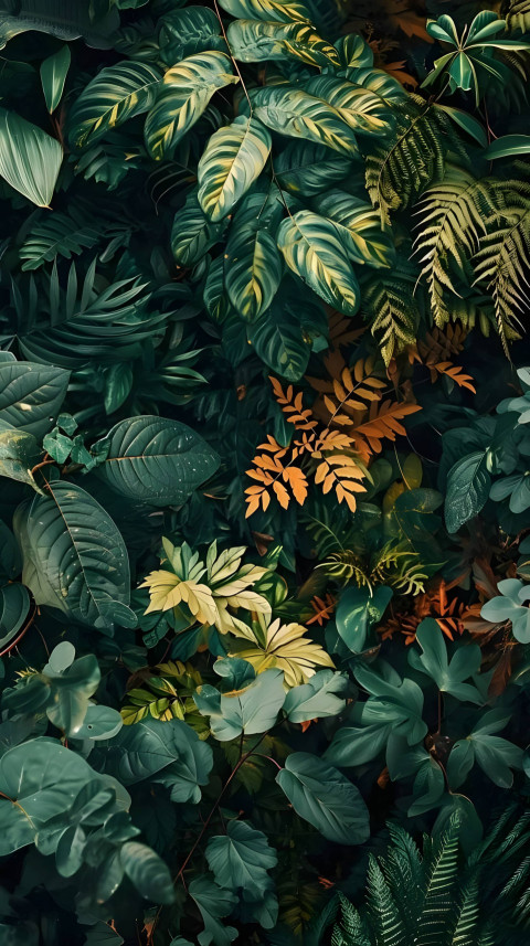 Vibrant Plants  Botanical Garden Mobile Wallpaper 4K