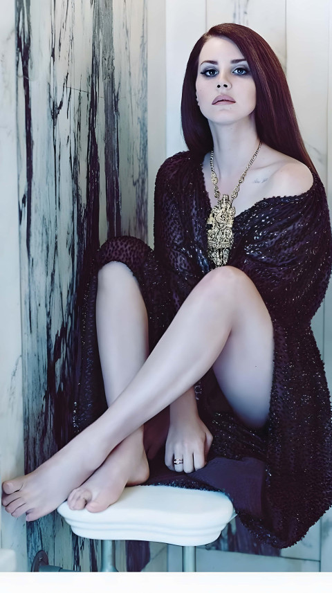 Vintage Lana Del Rey Photo 4K Wallpaper for Phone