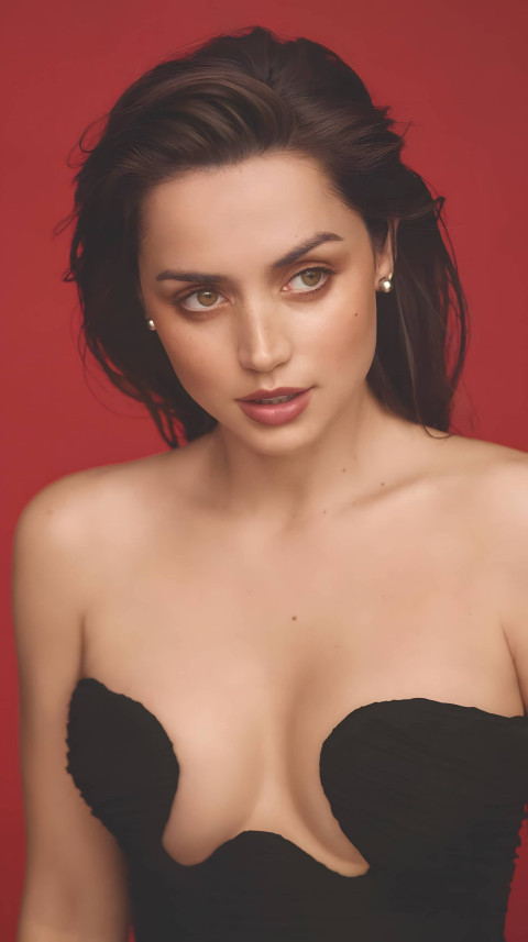 Gorgeous Ana de Armas Background for Phone Screen