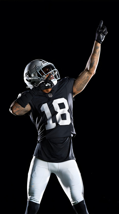 Cool Raiders Football Wallpaper for Your Screen