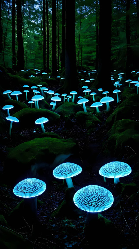 Mushroom Mobile Phone Picture Cute & Whimsical